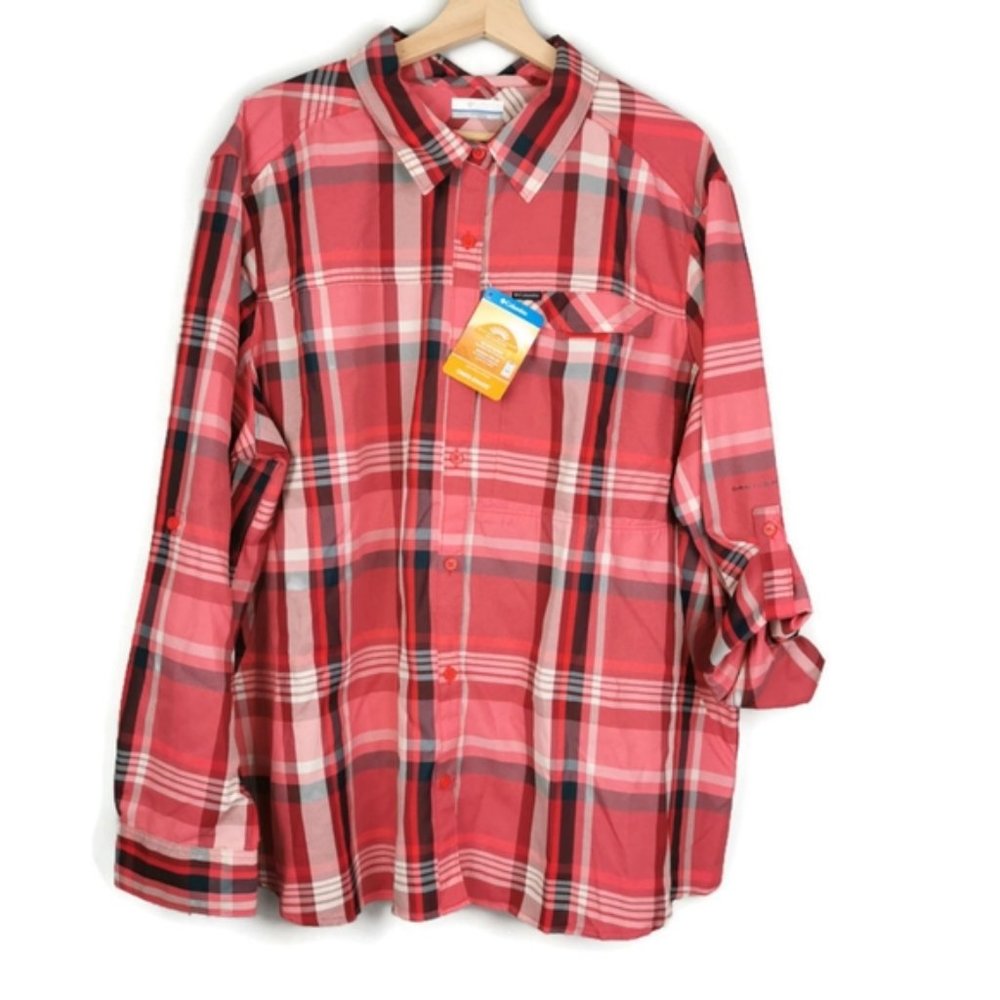 NWT Columbia Silver Ridge 2.0 Plaid 3X
